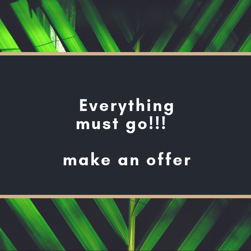 ‼️Everything must go‼️
